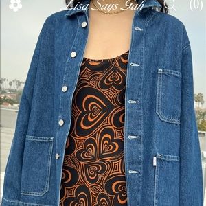 Lisa Says Gah denim jacket